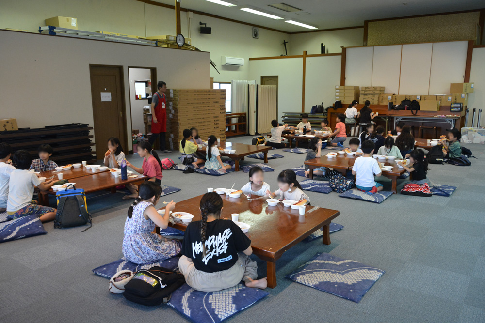 漸く秋の気配の寺子屋（160回）