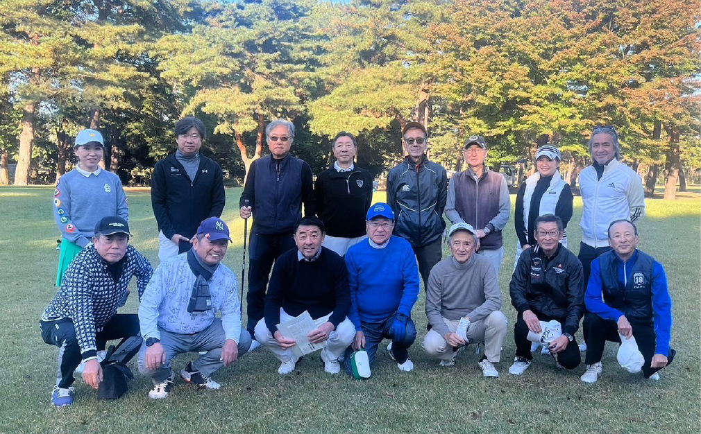 会員チャリティゴルフコンペ 狭山ゴルフクラブで開催